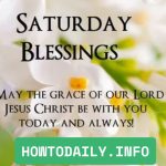 Weekend Saturday Blessings