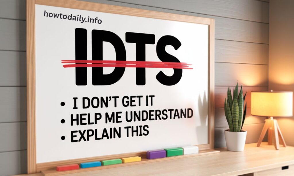 Alternative to “IDTS”?