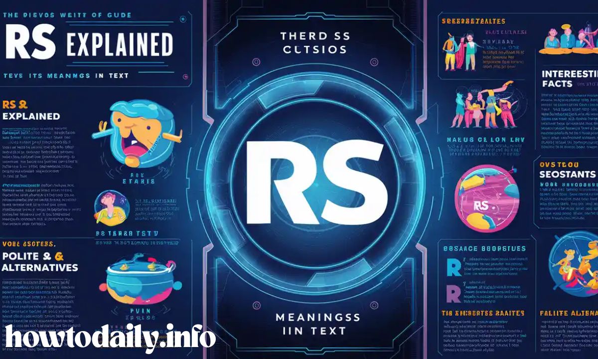 What Does RS Mean in Text? Complete Guide with Polite Alternatives 2025