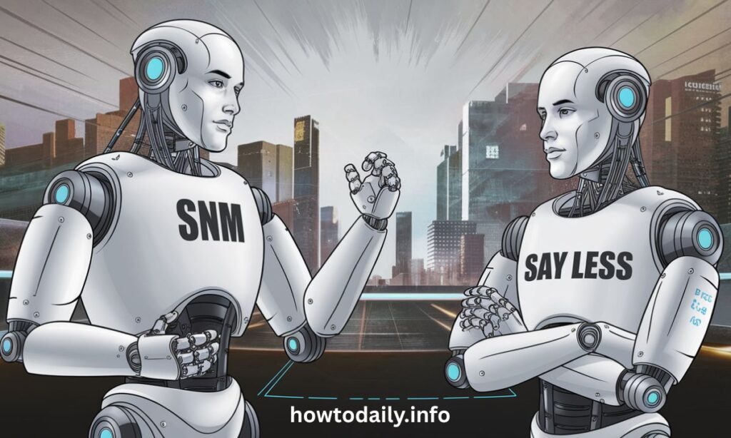 “SNM” vs. “Say Less”